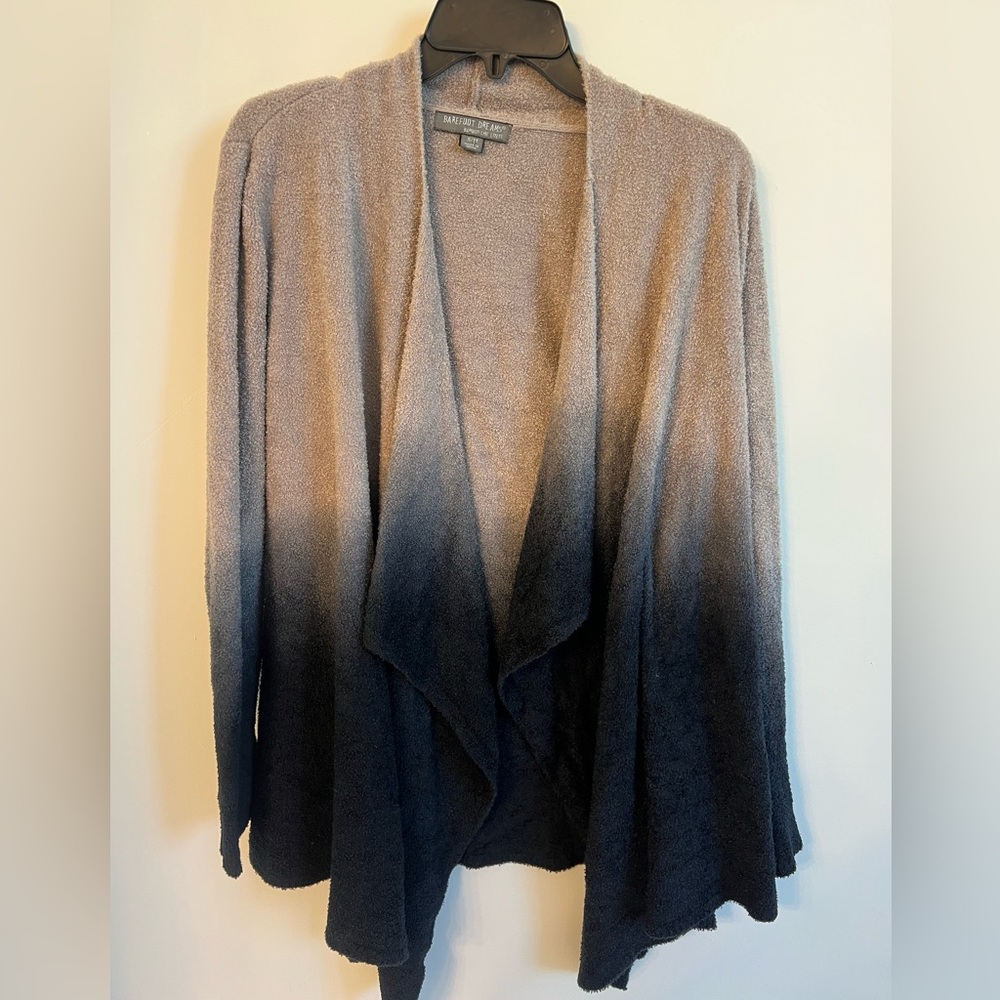 Barefoot Dreams Bamboo Chic Lite Calypso Wrap Ombre Cardigan Sweater S/M